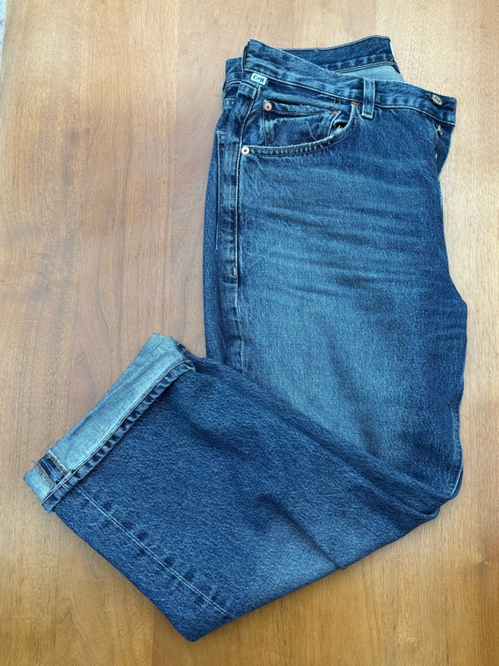 Citizens Of Humanity Dark Blue Relaxed Jeans